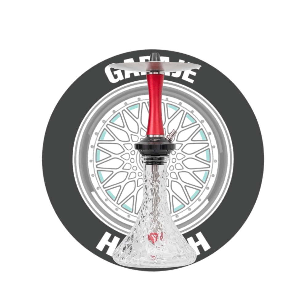 Cachimba Diavla Hookah Turbo Roja Garaje Hookah