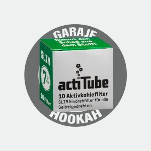 Filtros Actitube 7mm Slim de Carbón Activado (Caja de 10)