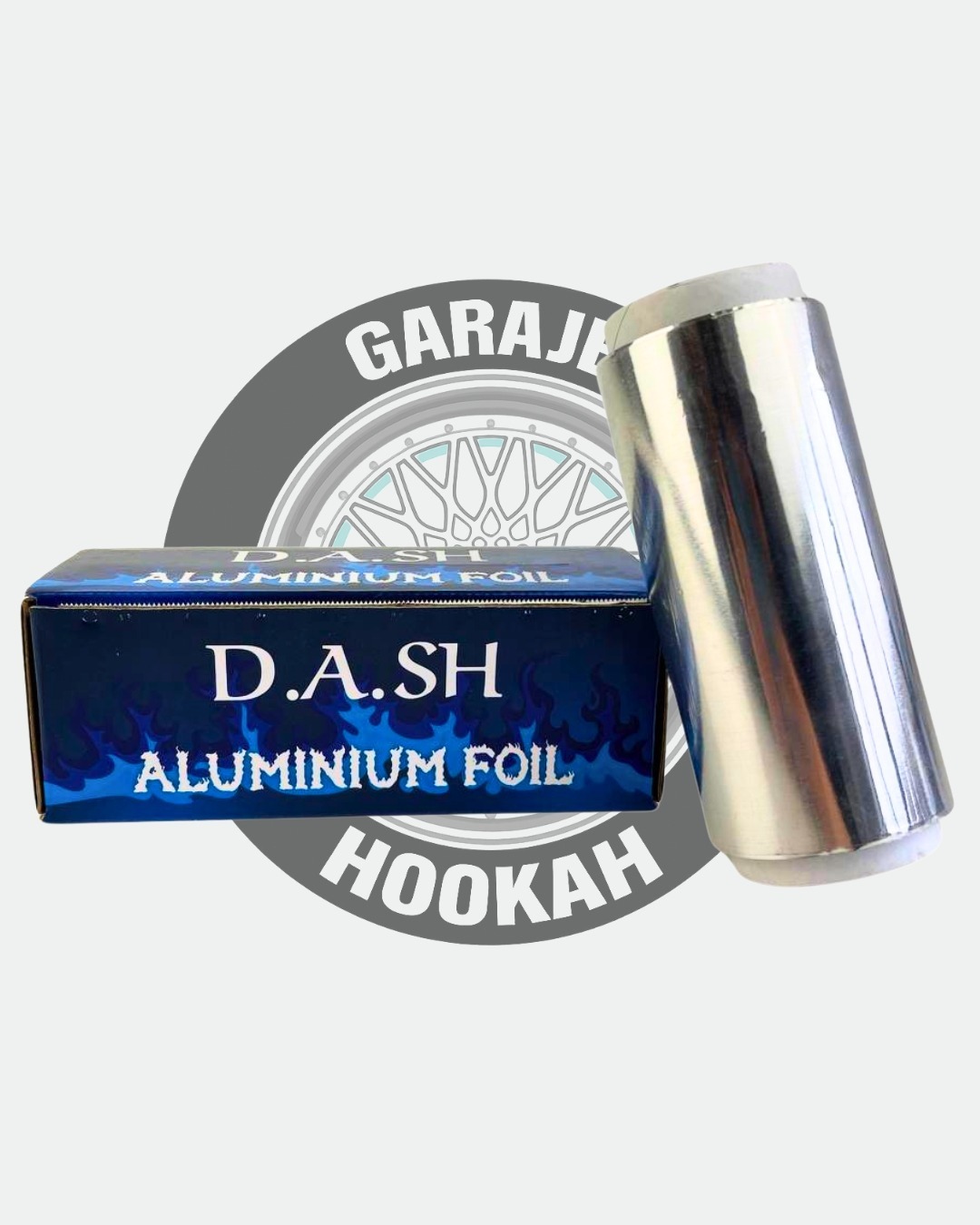 ROLLO ALUMINIO DASHISHAS PARA CACHIMBA 25 METROS/40 MICRAS