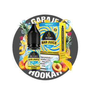 BOMBO BAR JUICE PINEAPPLE PEACH MANGO