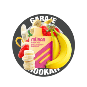 Vaper Desechable Mübar Kuba 700 Strawberry Banana 20mg