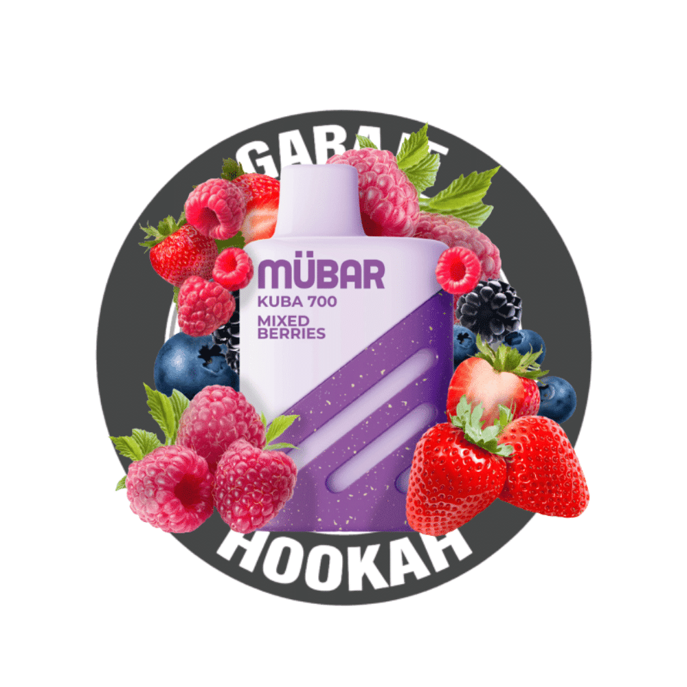 Vaper Desechable Mübar Kuba 700 Mixed Berries 20mg
